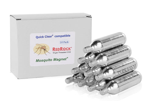 Red Rock Mosquito Magnet Quick Clear CO2 Cartridge 10 pack