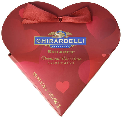 Ghirardelli Valentine's Chocolate Squares Premium Chocolate Assortment