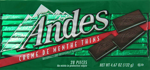 Andes Creme De Menthe Thins, 4.67-Ounce (Pack of 12)
