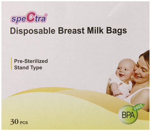 Spectra Baby USADisposable Presterilized Breast Milk Bags, 30-Count