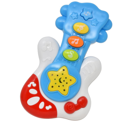 Baby Light Up Music Toy, Educational Musical Infant Guitar, Learning Sing Along Toys for Toddlers